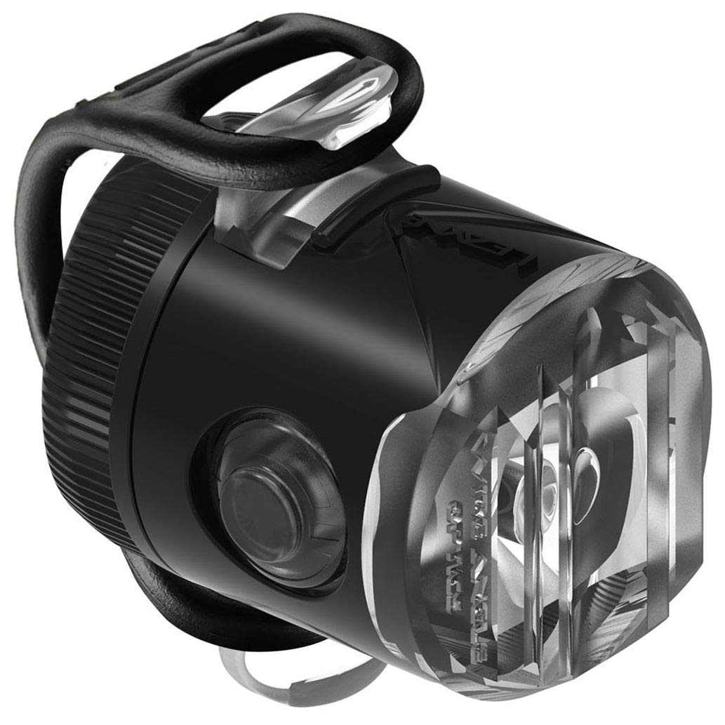 Lezyne Femto Drive USB Front Cycling Light - Black, 15 Lumen/Head Lamp Rechargeable Battery Bright LED Dark Night Traffic Bike Cycle Commute City Street Safety Mountain Road MTB Headlight Ride Torch