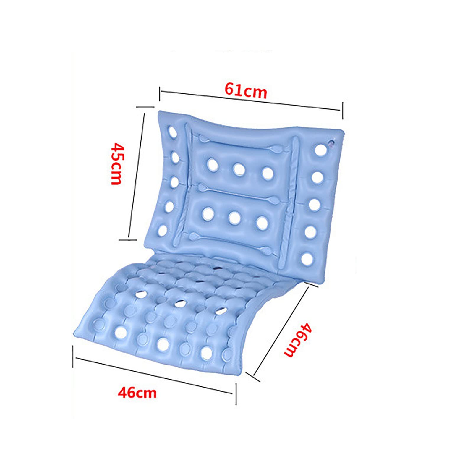 Cojines para Silla de Ruedas para aliviar la presión, Cojines para aliviar el Dolor de Cama para Las úlceras por presión, Cojines de presión antiescaras inflables de Aire para la Oficina, el Auto