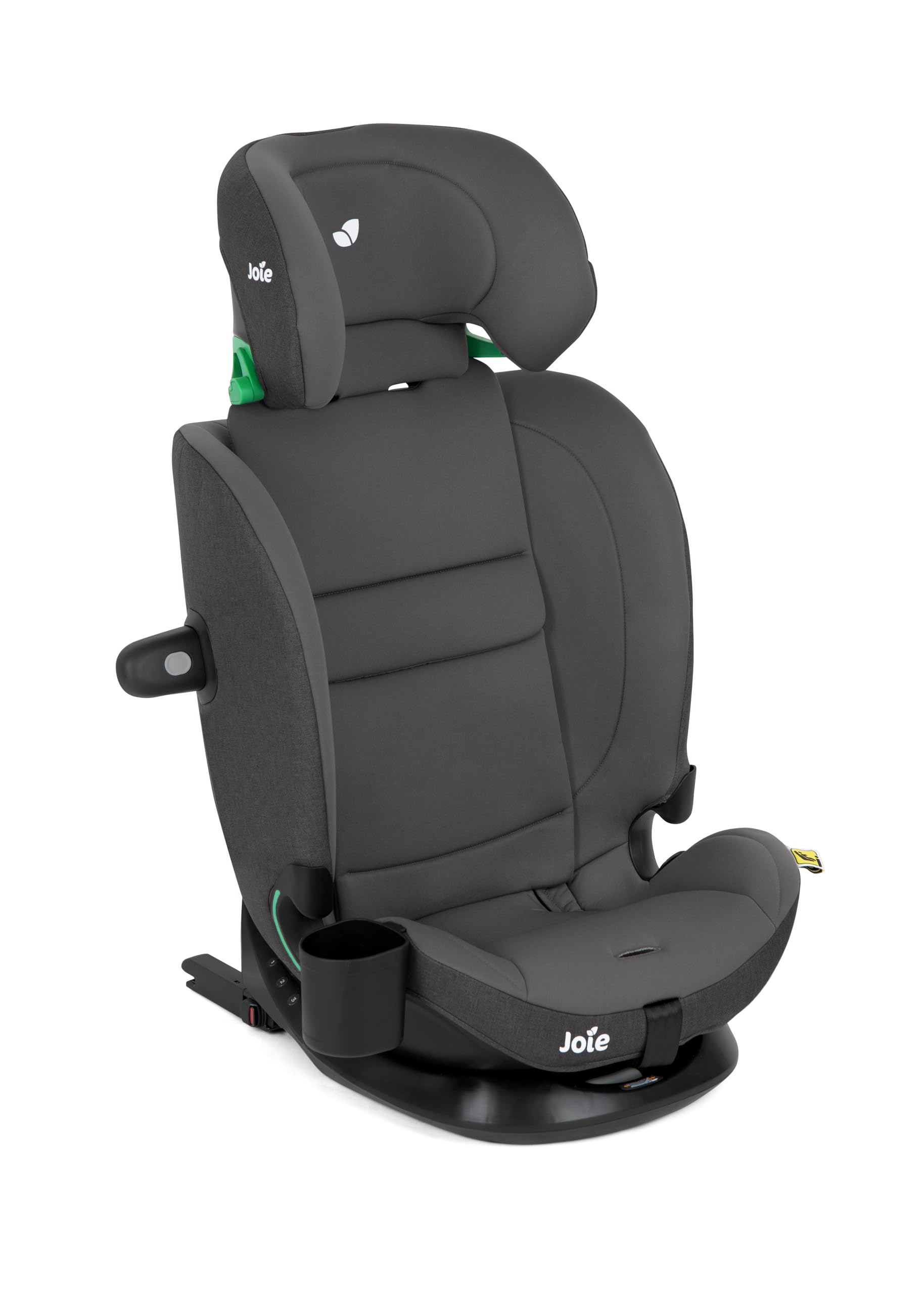 Joie i-Bold R129 i-Size Kindersitz, 15 Monate–12 Jahre (76–150cm), Thunder | Autositz mit Seitenaufprallschutz, GrowTogether™ Kopfstütze und ISOFIX für maximale Sicherheit unterwegs.