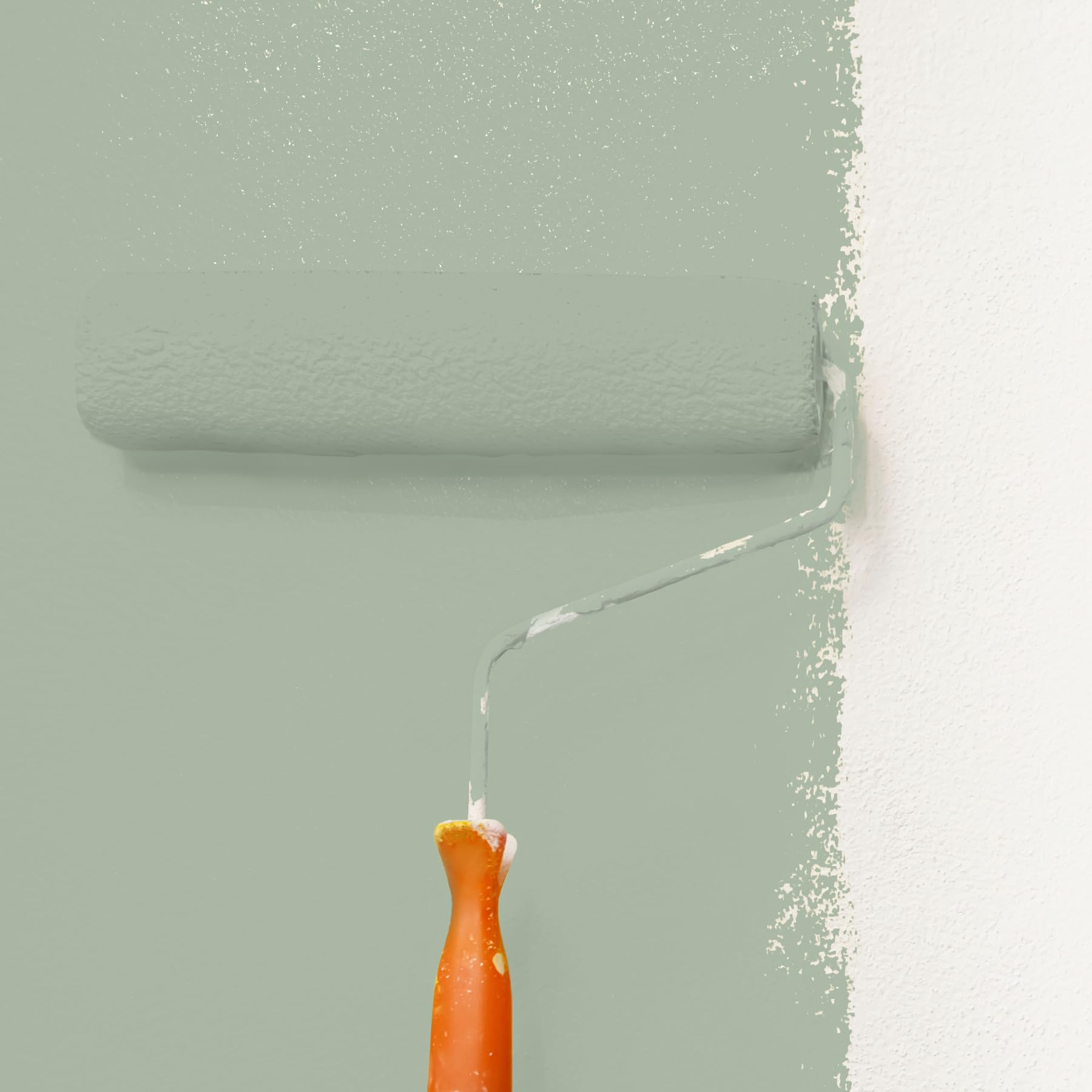 WALLCOVER Peinture murale de qualité supérieure | Vert Sauge | 2.5L = 20m² | Pour les intérieurs à très haut pouvoir couvrant (classe 1) | Finition mate | Fabriquée en Allemagne