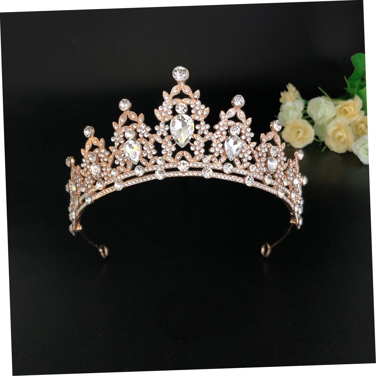 necklace 1 zestaw łańcuszek z koroną na naszyjnik kryształowe kolczyki biżuteria dla panny młodej ślubne nakrycie głowy tiara ślubna necklace