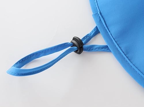 Miniatura 8 de Home Prefer Sombrero de pesca de ala ancha UPF50+ para hombre al aire libre con solapa para el cuello