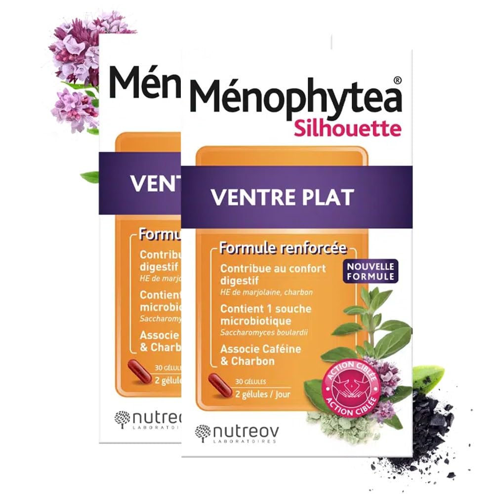 Ménohytea belly silhouette Flat 30 tablets set of 2 pcs