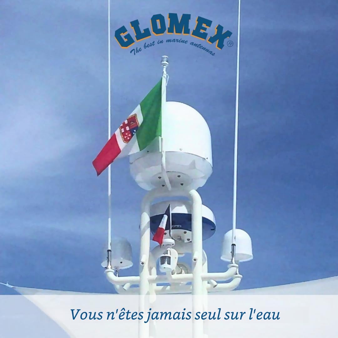 Nordwest-Funk VT300 GLOMEX Antenne TV pour DVB-T/DVB-T2 Blanc