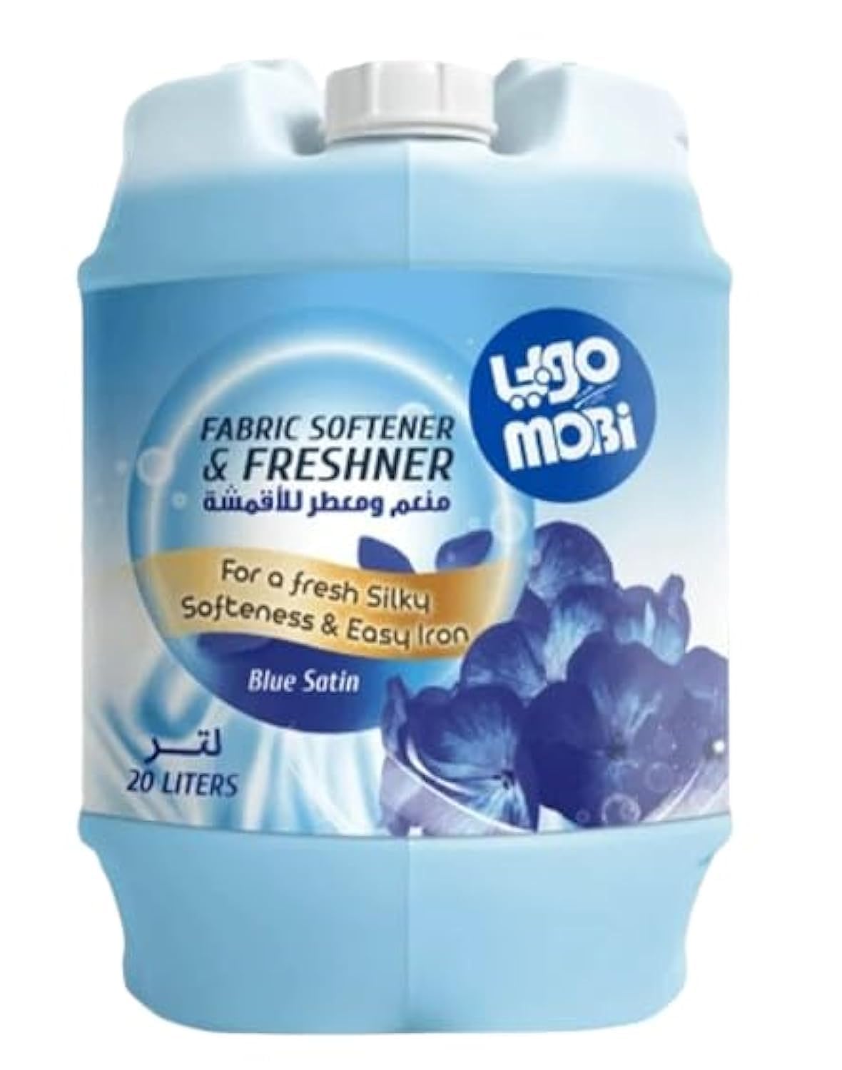 Mobi Softner Shampoo, 20 L , Blue- Pack Of 1
