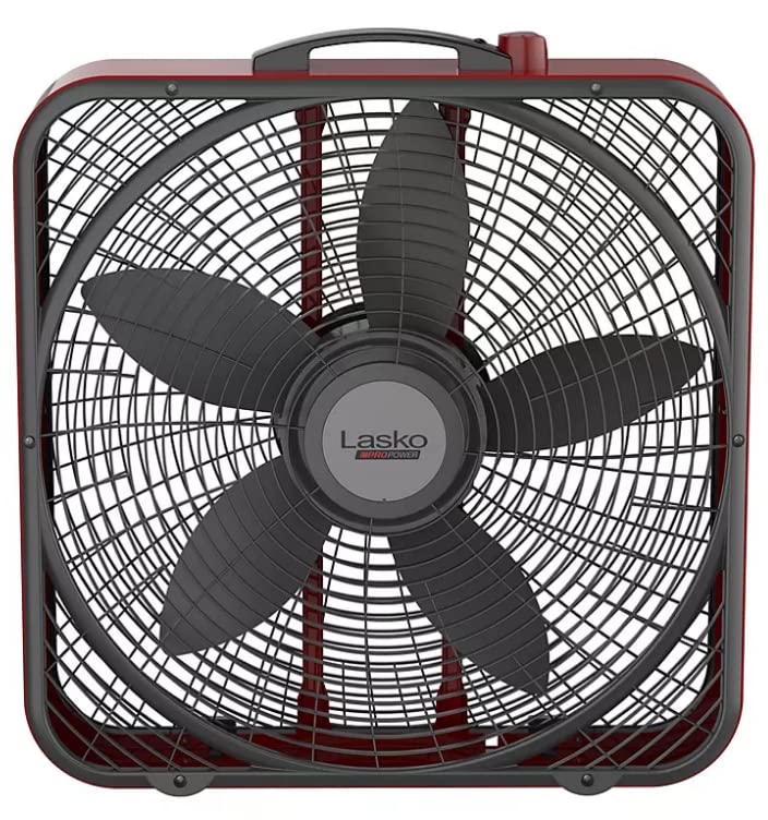 Lasko Pro Power 20-Inch Pro Power Industrial-Grade Box Fan 3-Speed Steel Fan  with Snap-In Legs Carry Handle B20548(Renewed) : Amazon.ca: Tools u0026 Home  Improvement