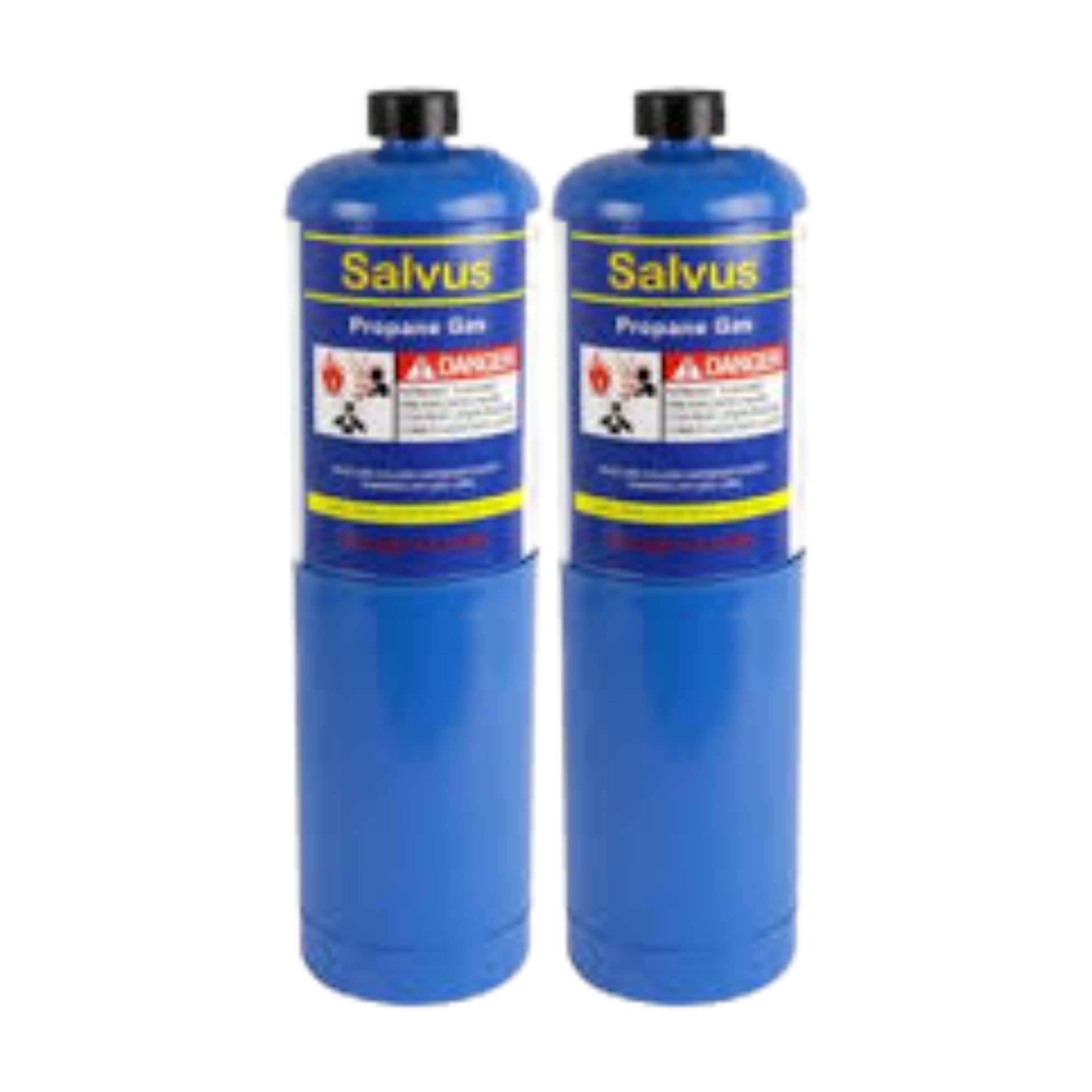 Shmox 2 X Salvus Propane Gas Cylinder | 400 Gram Gas Bottle Of Blow Torch Burner