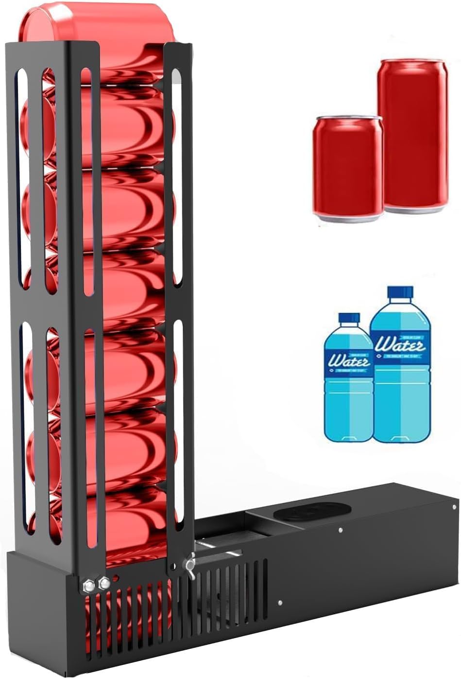 Automatic Electric Can Crusher and Aluminum Smasher,Compactor Machine for 8oz to 16oz Cans and 200-500ML Cans,Plus 200-330ML Plastic Bottles,for Recycling