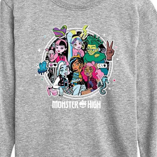 Monster High - School Students - Toddler & Youth Girls Fleece Dress3