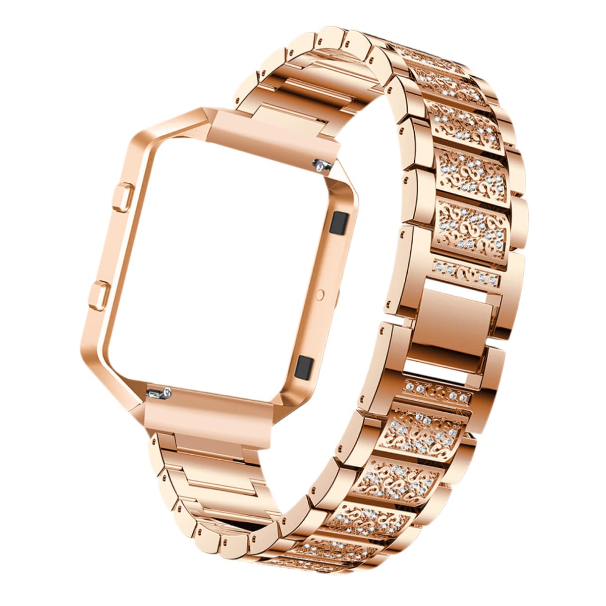 Hemobllo 3 Pièces Montre Femme Correa Para Mujer Bracelet Montres Pour Femmes Dames Bracelets e Coque De Protection Bandes De Poignet Pour Femmes De e En Métal