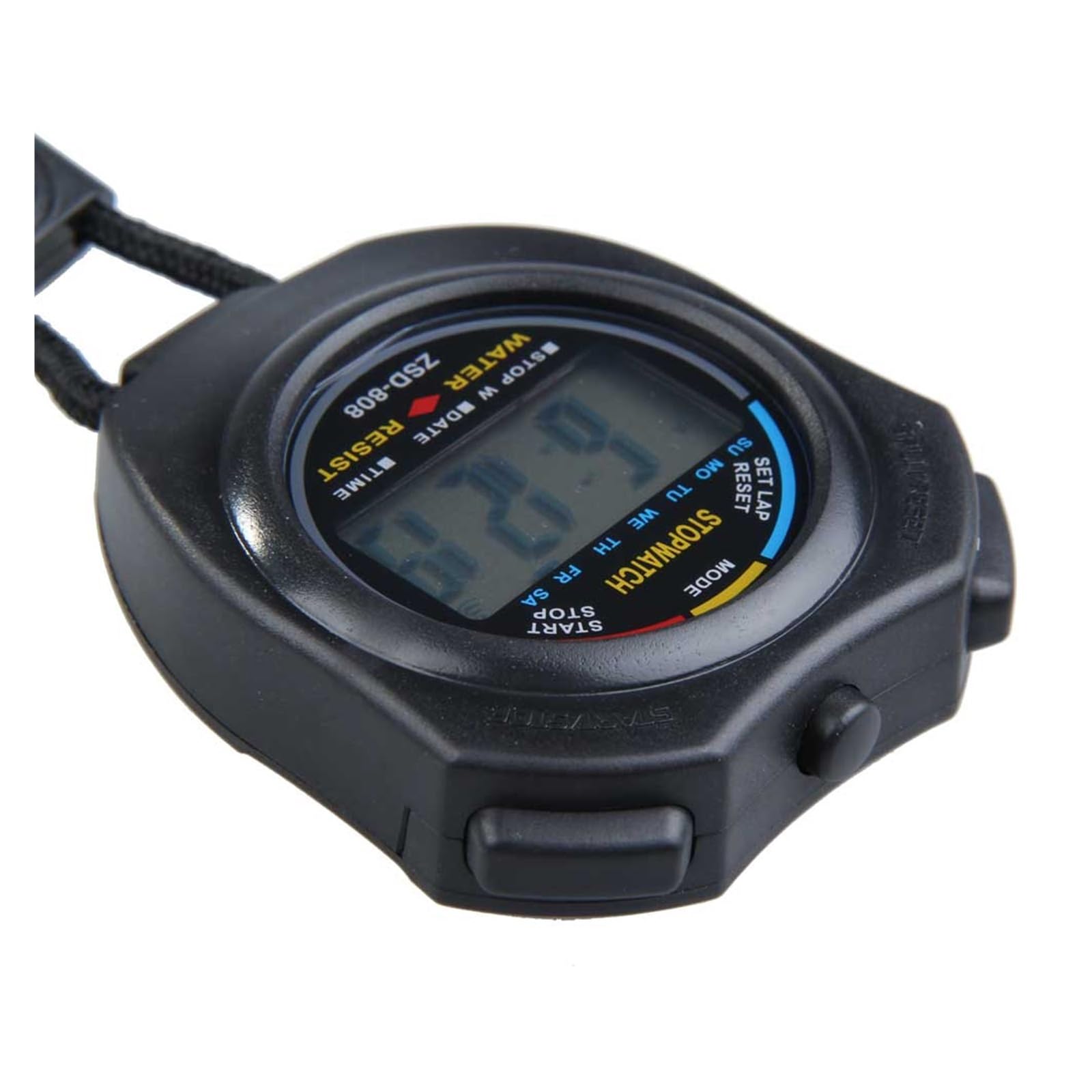 Cronometro, Cronometro digitale portatile Sport Corsa Allenamento Cronografo Timer sportivo