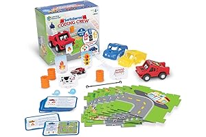 Learning Resources Switcheroo Coding Crew, Interactive Robot STEM Toy for Kids Ages 4+