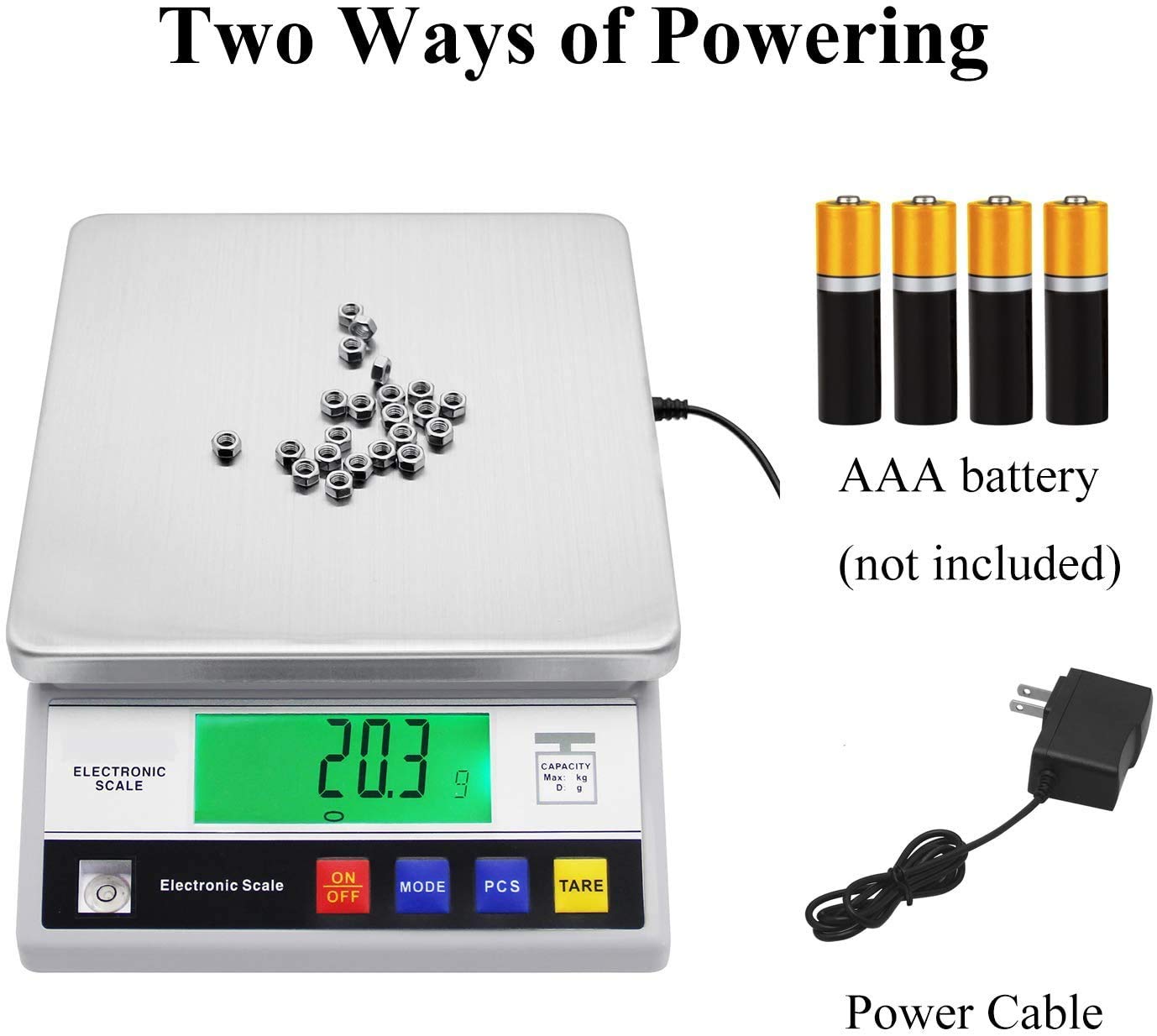 Buy Bonvoisin Digital Gram Scale 0.1g Electronic Lab Weighing Scale