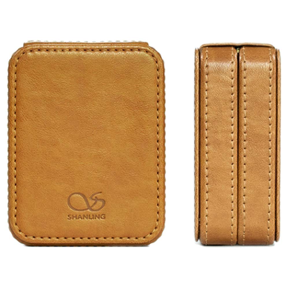 Shanling C2 Leather Earphone Case - Brown