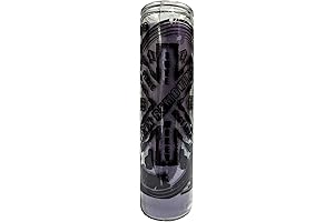 Premium Black-Print Uncrossing Purple Candle