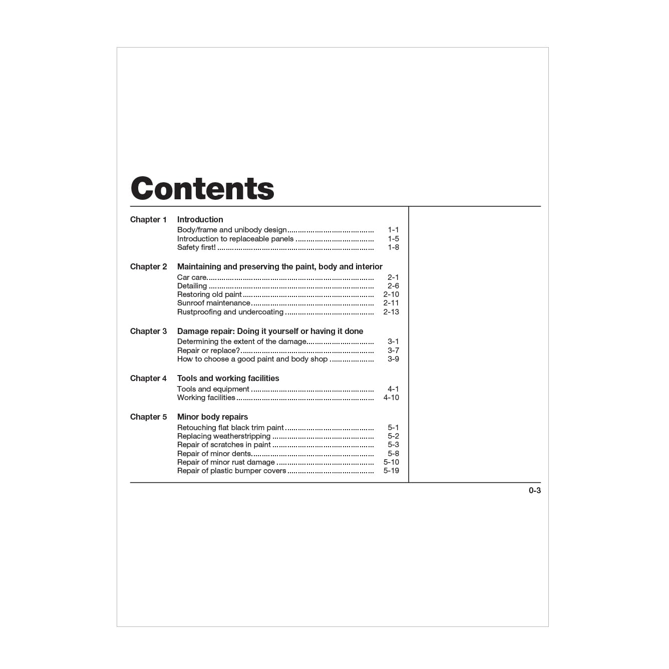 Automotive Body Repair & Painting Haynes Techbook (USA)