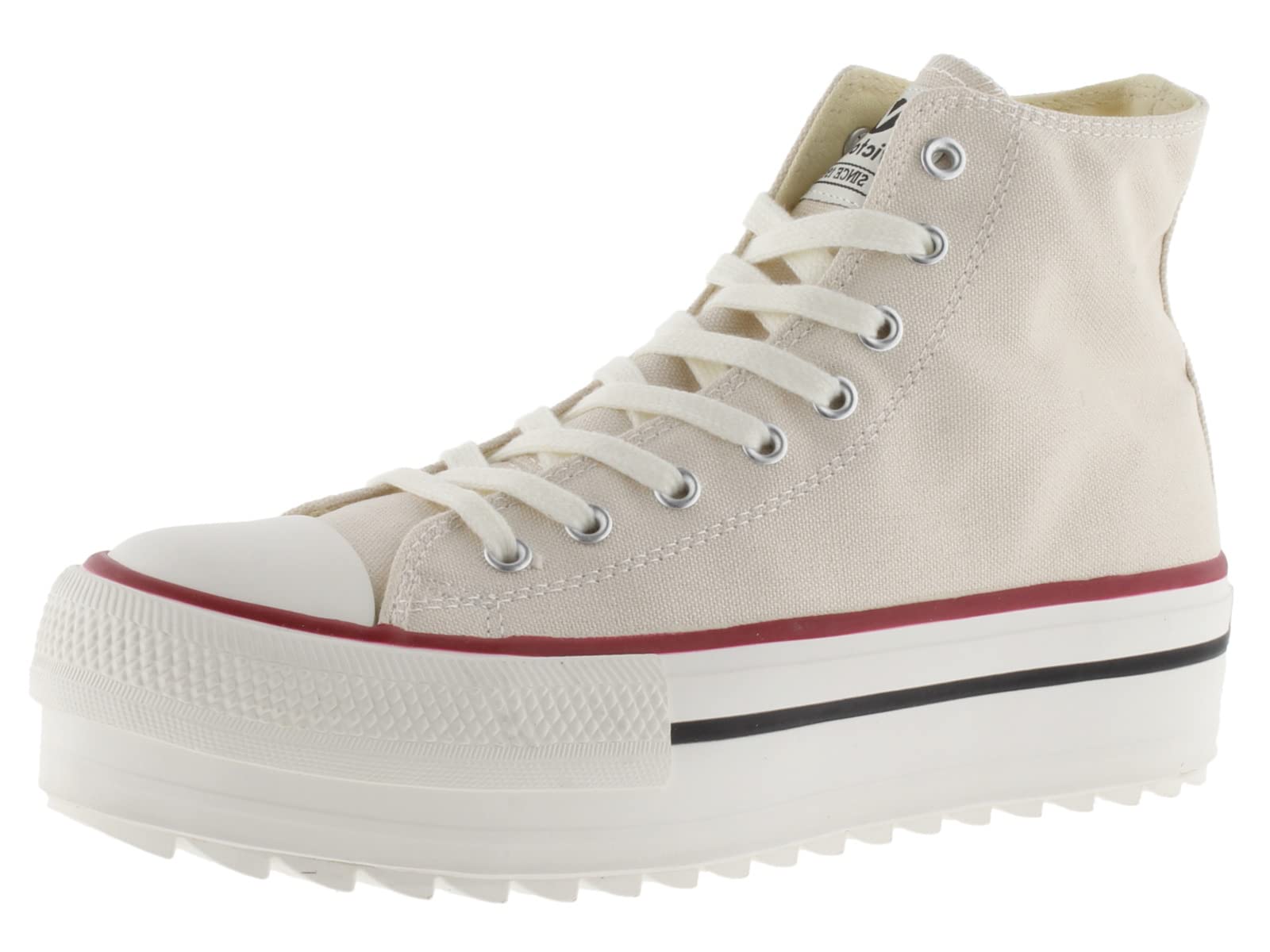 Victoria Women's Beige Trainers Double Toile Tribu