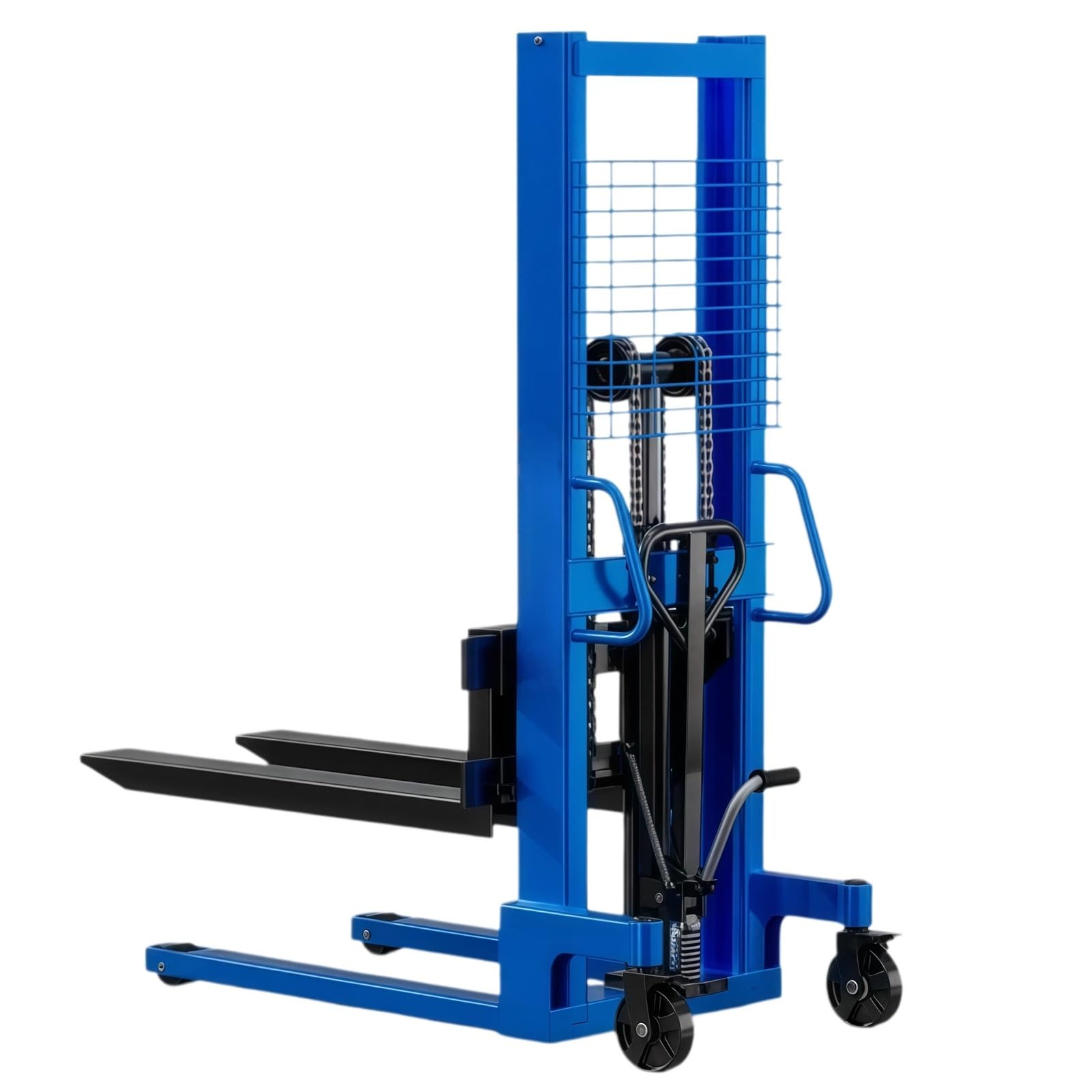Cenz-888 pallet truck Manual Hydraulic Stacker Truck 500kg Capacity 115cm Lift for Warehouse Stacking