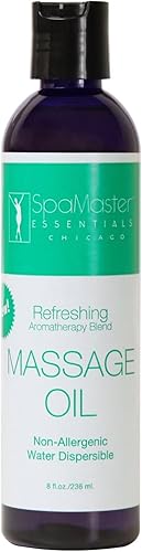 Master Massage Aceite de aromaterapia de mezcla refrescante, refresca tu espíritu, botella de 8 onzas, 1 unidad disponible en Yaxa Costa Rica