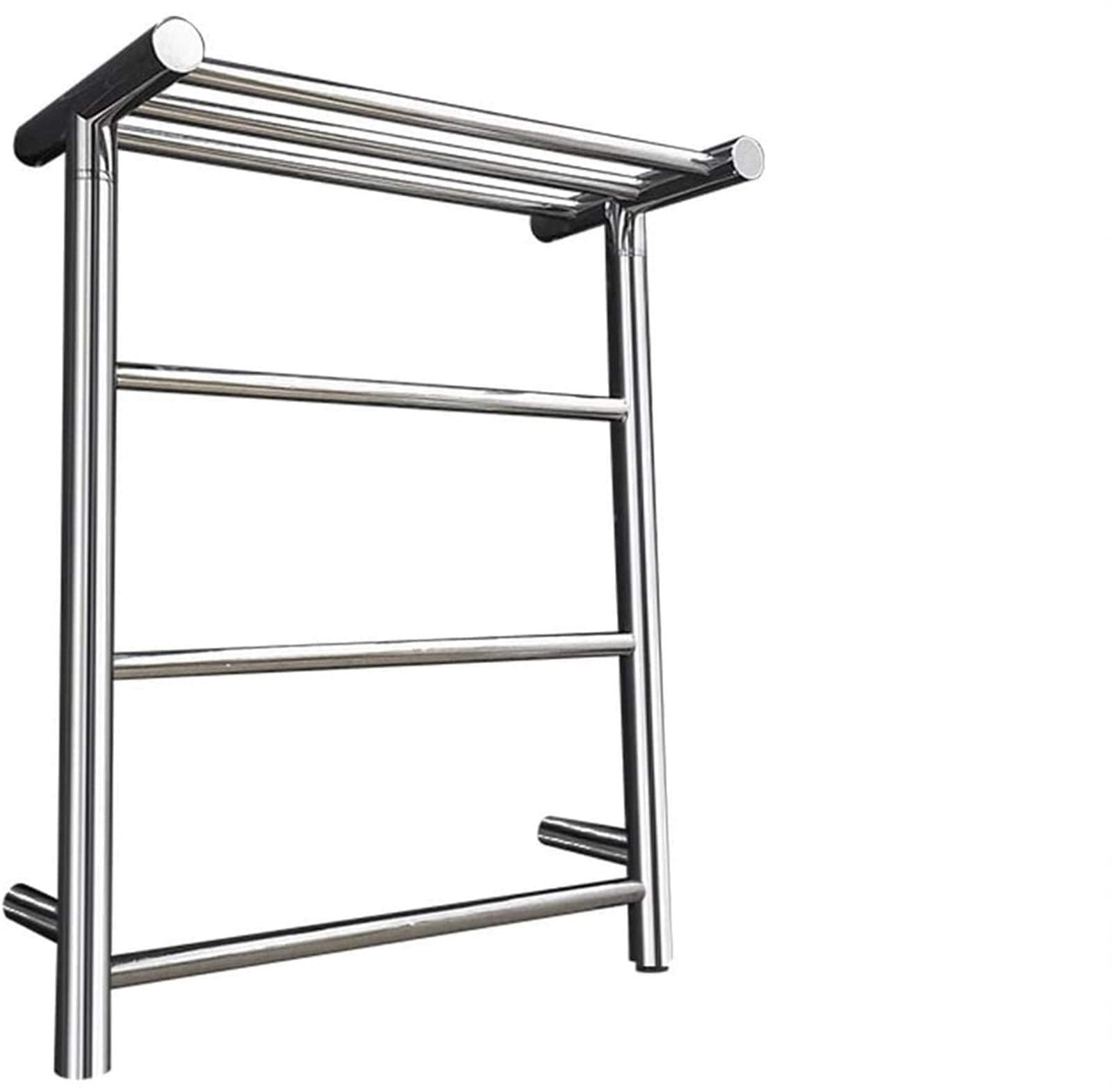 Calentador de toallas de pared para baño con estante para mañanas cálidas en casa
