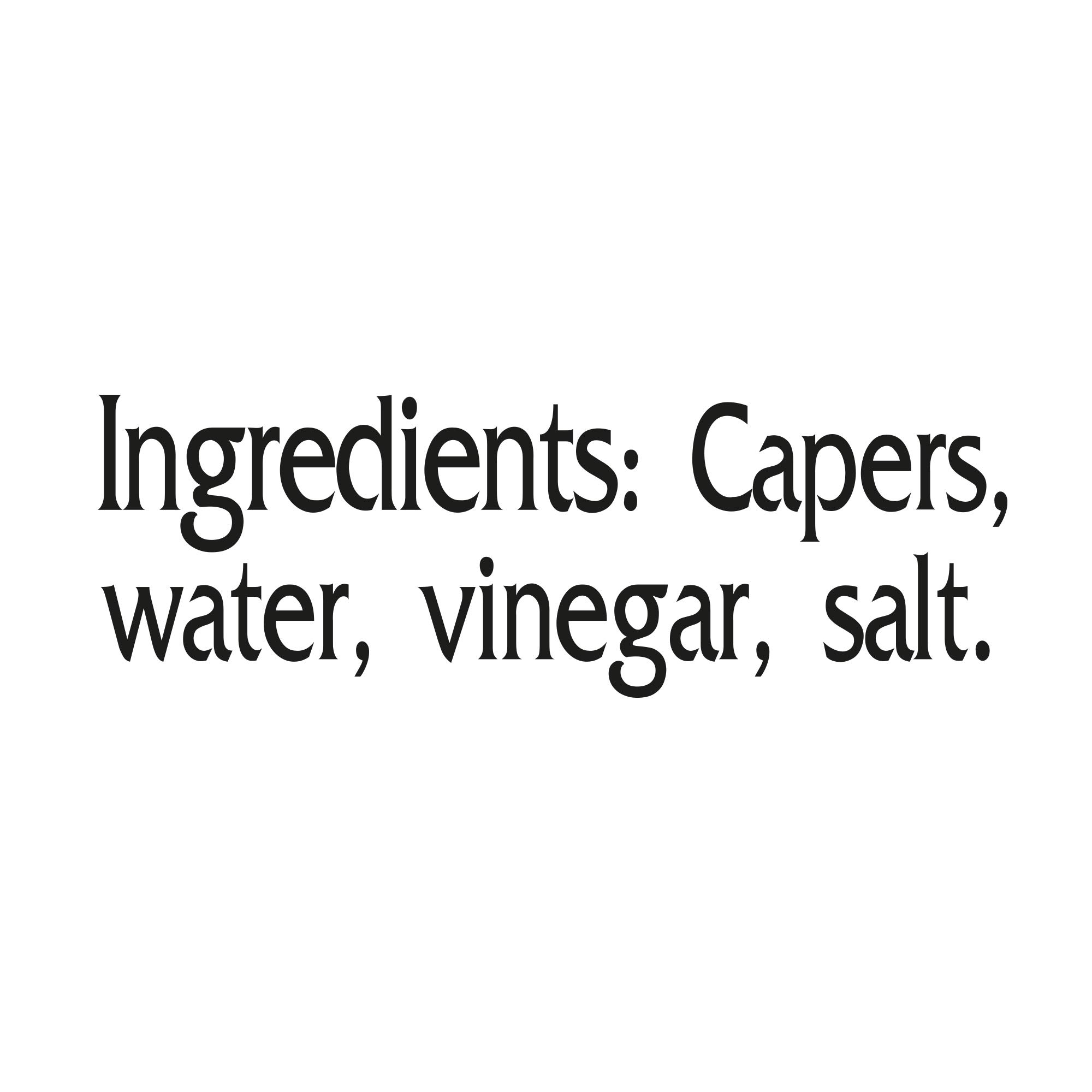 Mantova Capers in a Mild Vinegar Brine, 3.5 oz. (Pack of 3), Product of Italy, All-Natural, Caper Bush Buds, Capparis Spinosa, Non-GMO, Gluten-Free, Cholesterol-Free, Vegan-Friendly, Paleo-Friendly