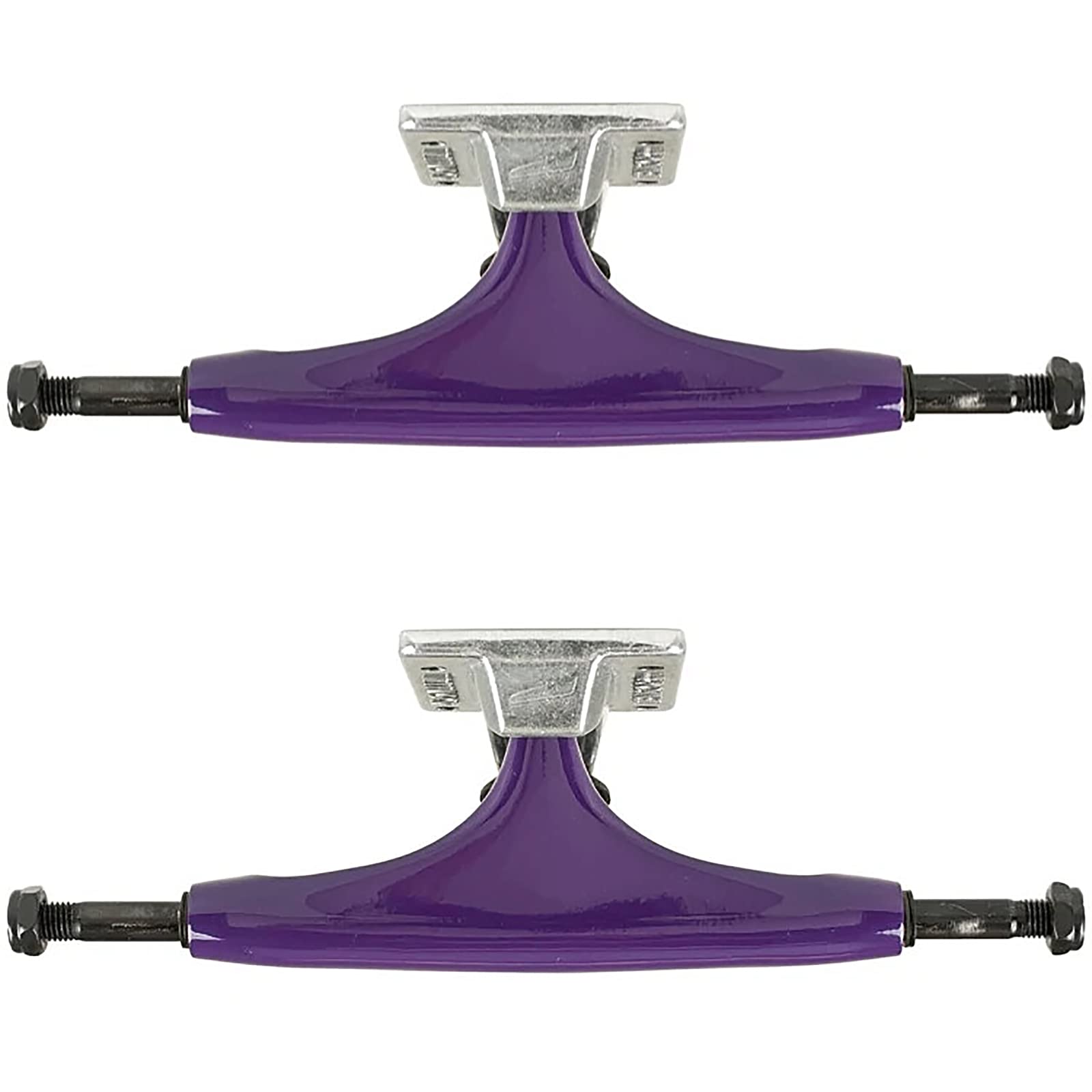 Tensor Skateboard-Achse, Legierungen, Violett/Roh, 5,25 (8 Zoll Achse) Paar