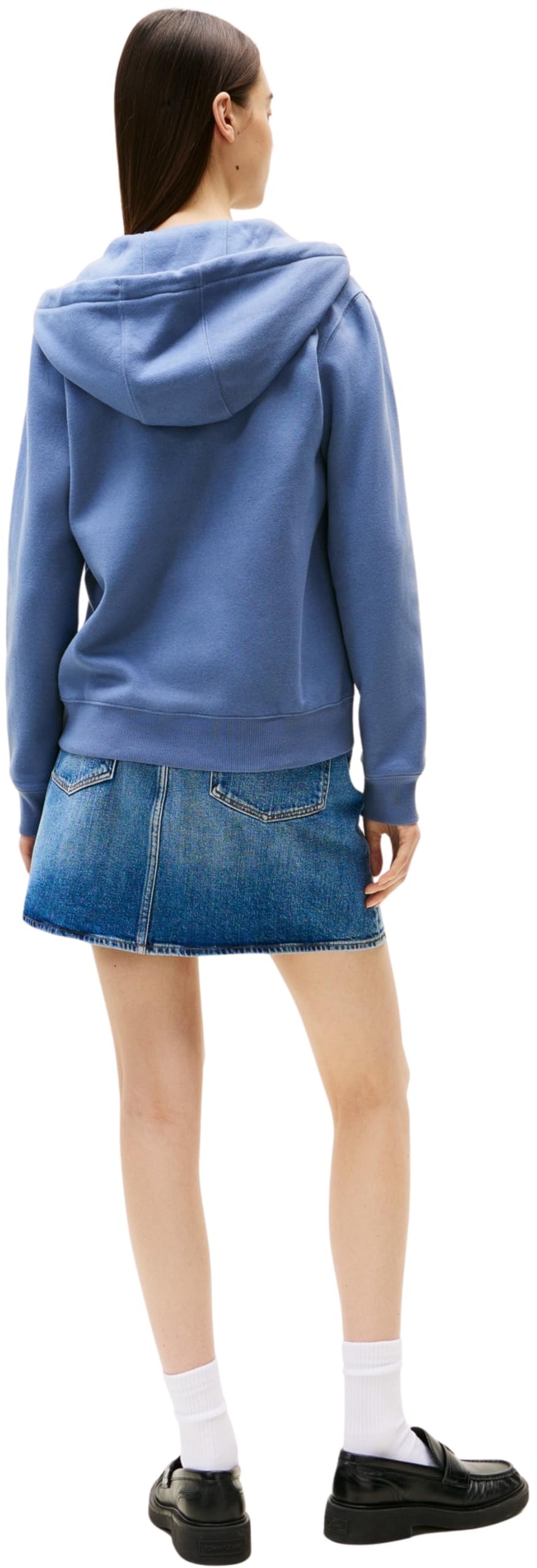 Tommy Jeans Donna Felpa con Zip e Cappuccio
