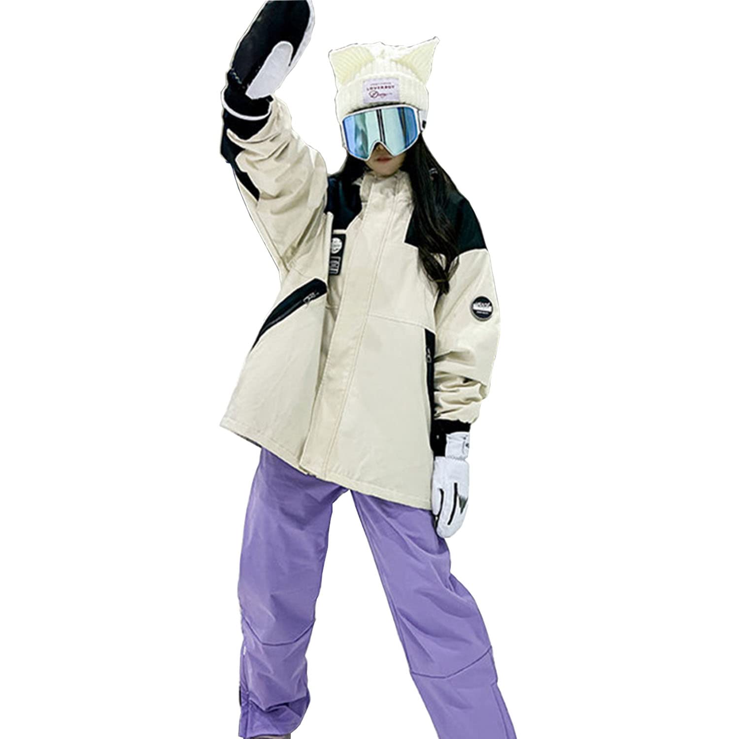 Amazon.co.jp: [§Cos R u R u] スノーボードウェア レディース 