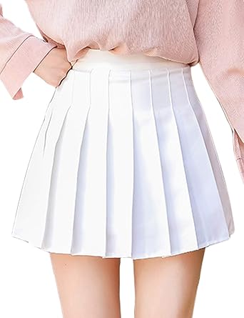 Jenkoon Womens Girls Pleated Dennis 