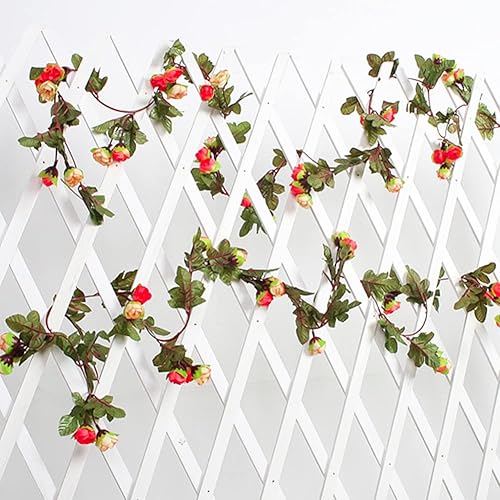 Miniatura 6 de Cadena de luces de rosas de 984 pies funciona con pilas luces LED artificiales de hadas de rosas para interiores y exteriores Navidad cumpleaños San