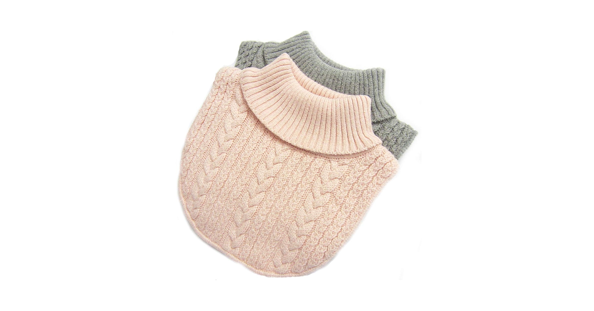 オーラリー BABY CASHMERE KNIT NECK WARMER Brown Auralee Baby Cashmere Knit Turtleneck | HIP
