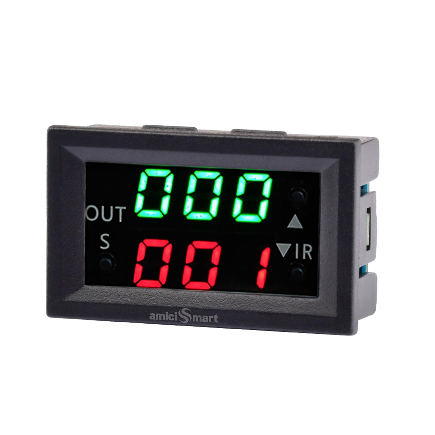 amiciSmart DC 12V Digital Delay Timer Relay Module | Dual Cycle ON-Off Programmable Time Control Switch | Adjustable 1s–999h Range, Dual LED Display, Precision Relay for Automation & DIY Projects-image-17