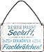 Produktbild schilderkreis24 Blechschilder Kollektion 18x12cm  Nordsee, Ostsee & Meer: Dekoration & Geschenkideen mit maritimen Sprüchen (Seeluft Fischbrötchen)