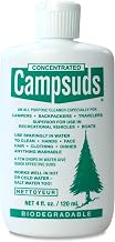 Sierra Dawn Campsuds Biodegradable Soap – All Purpose Cleaner for Camping, Hiking, Backpacking, Household – Perfect Liquid Soap for Camping Dishes, Shower, Shampoo, Hand