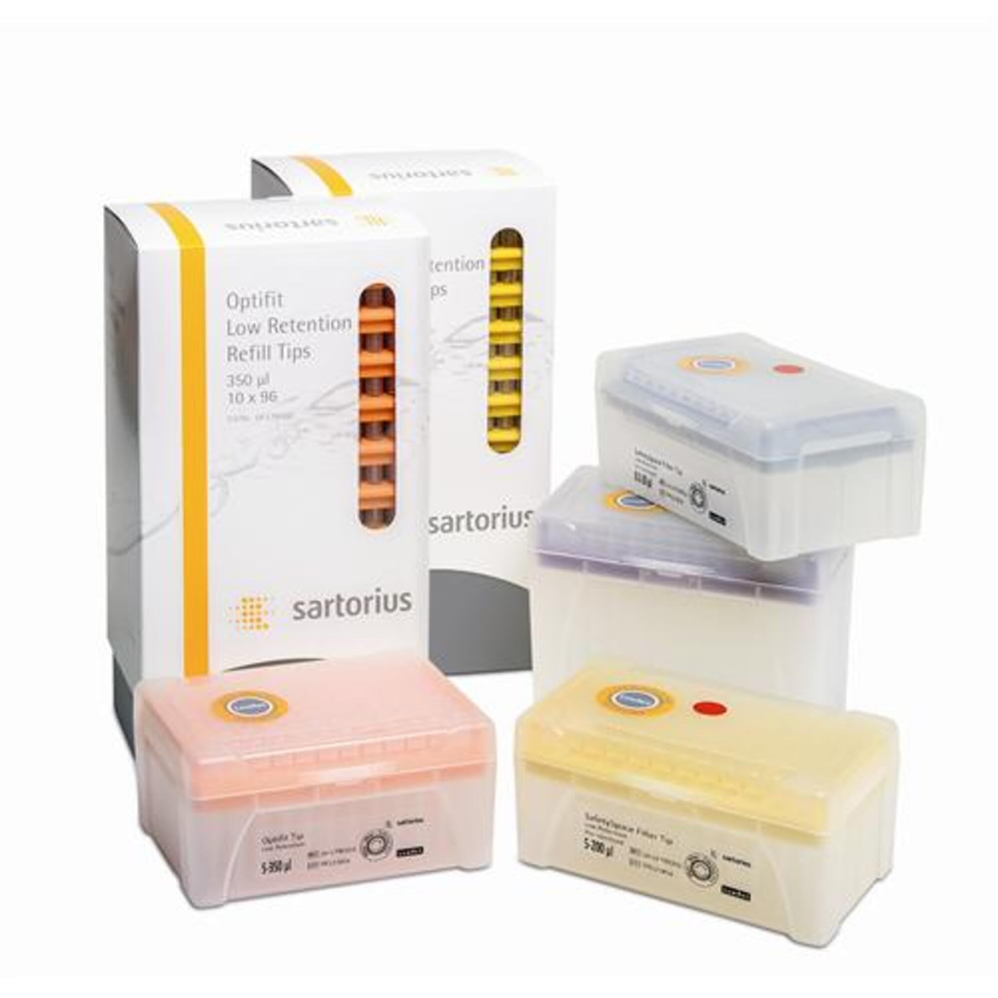 Sartorius Corporation LH-L790012 Optifit Tip Low Retention, 0.1-10 uL, Refill Tower, Non-Sterile (Pack of 960)