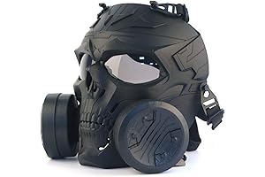 Full Face Gas Mask Airsoft Ghost Costume Prop