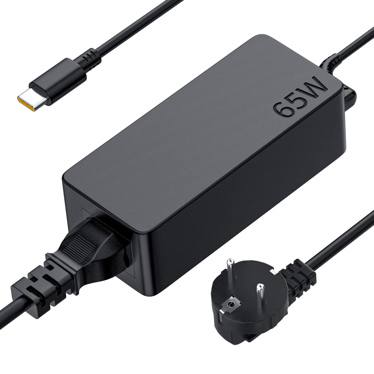 65W USB C Netzteil für Lenovo Laptop Ladekabel für Lenovo Thinkpad X1 T14 T15 T480 T480S T490 T580 T590 E14 E15 E490 E580 E590 X13 L13 L14 L15 Yoga 720 730 C740 910 Chromebook S330, Thinkpad Ladekabel