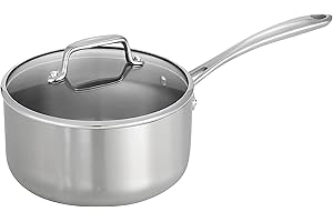 Tramontina Tri-Ply Clad Covered Sauce Pan (3 Qt)