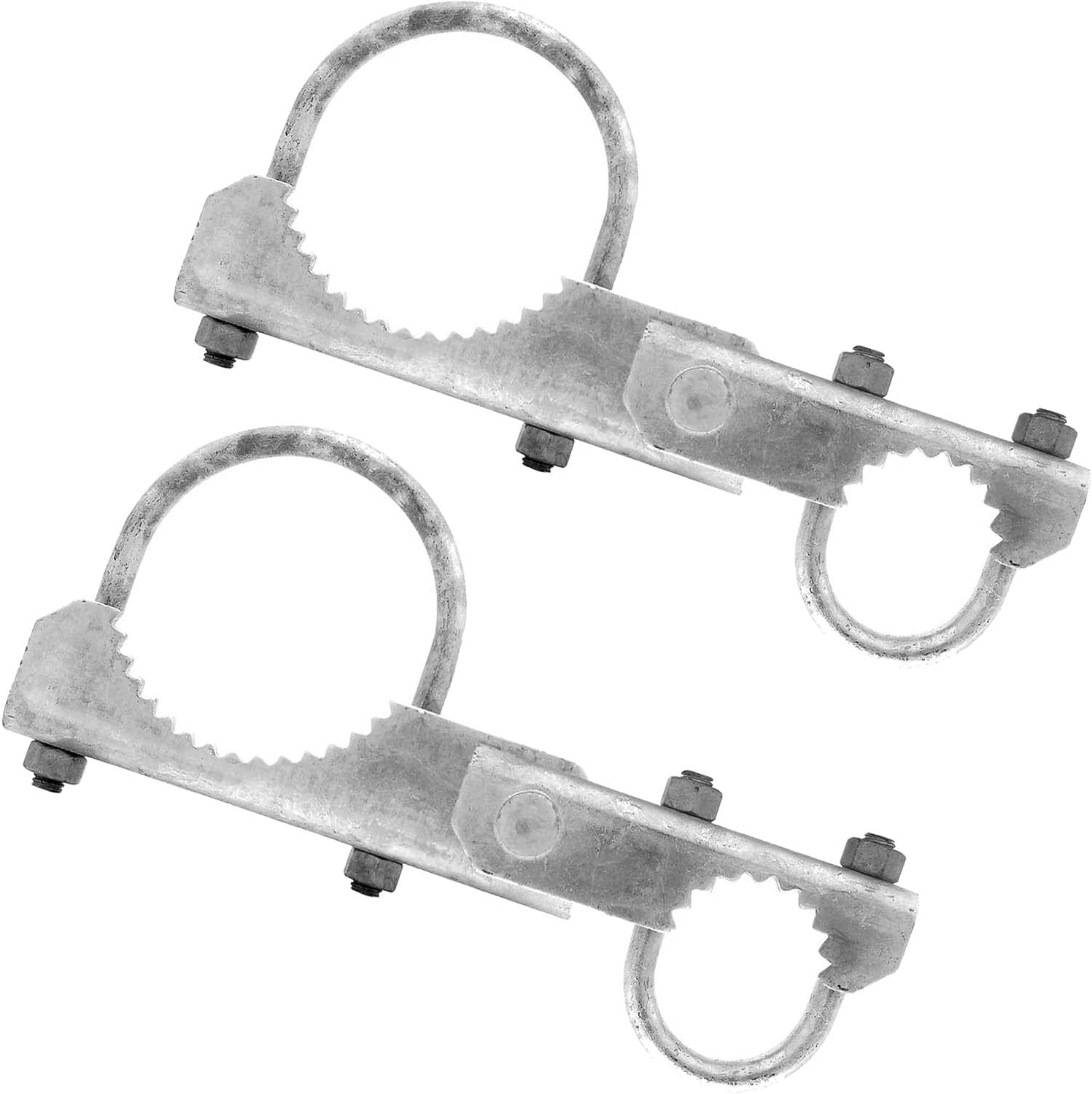 180 Degree Commercial Duty Gate Hinge (2-3/8 Post - 1-5/8 & 1-7/8 Gate Frame - 2 Pack)