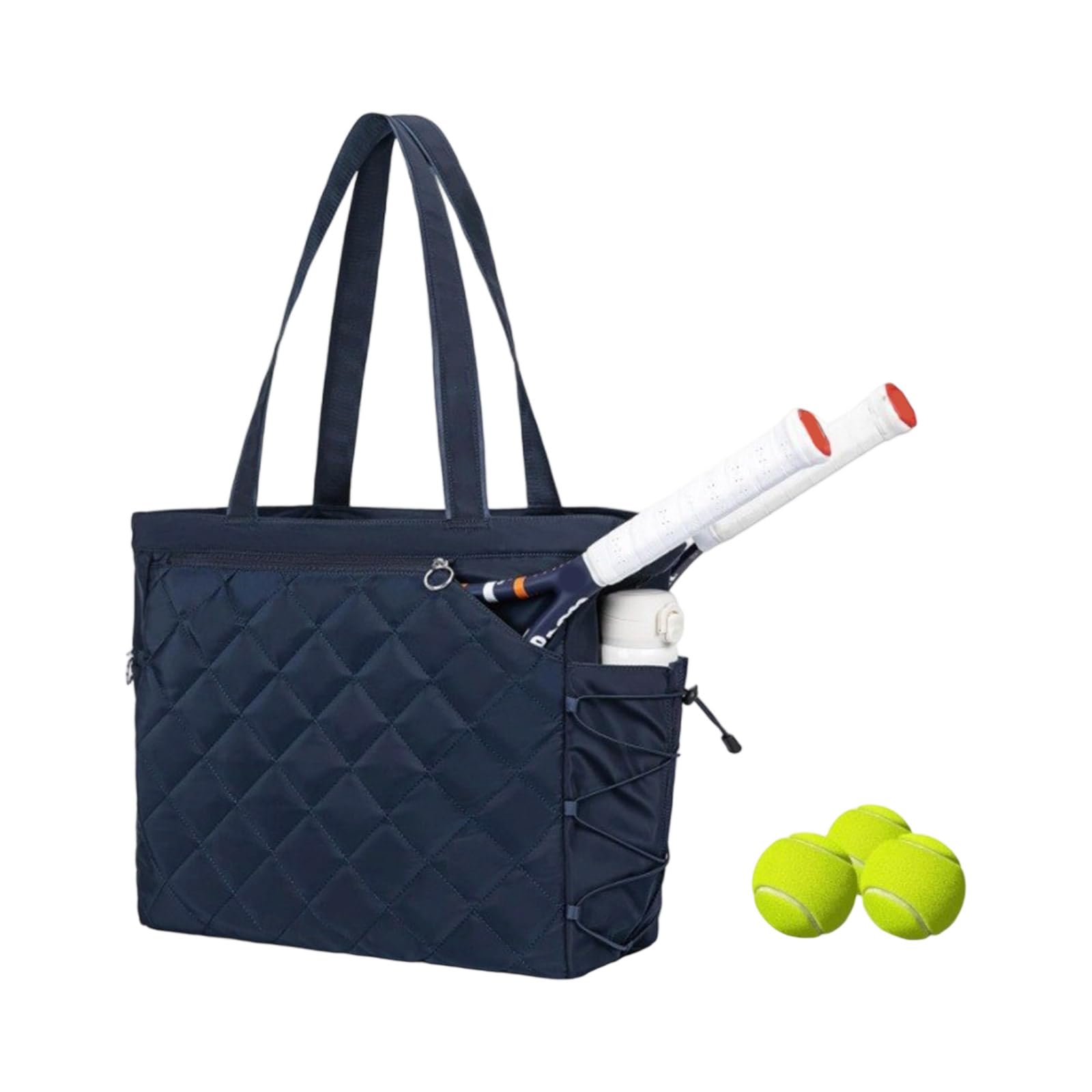 Bolsa de tenis para mujer y hombre, bolsa deportiva grande, 2 raquetas para pickleball, pádel y bádminton