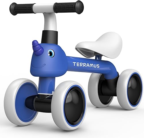 Bicicleta de equilibrio para bebés de 1 año, regalos para niños y niñas, juguetes para bicicleta de equilibrio para niños de 12 a 24 meses, sin