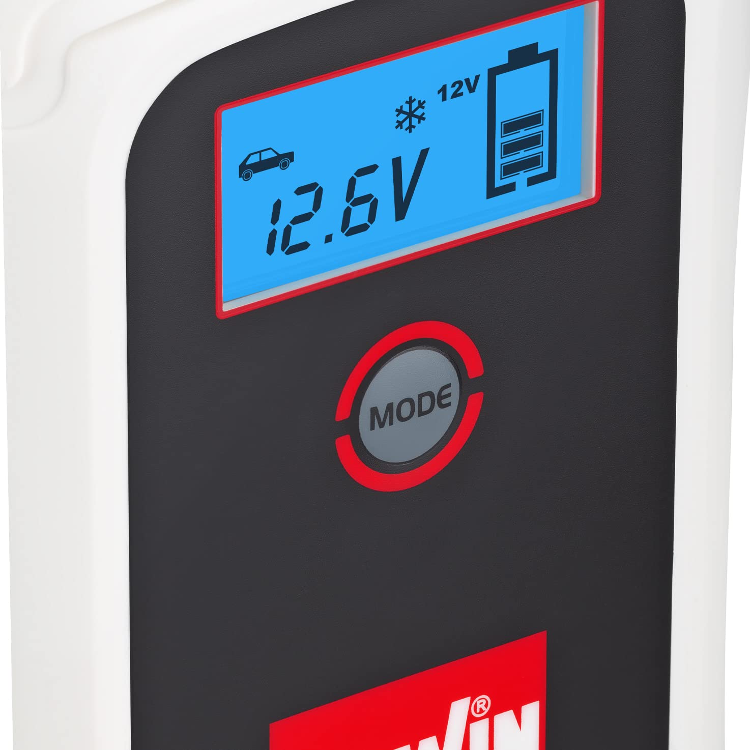 Telwin 807608 Defender 20 Cargador y Mantenedor Electronico para Baterias de 12/24V, Pantalla LCD