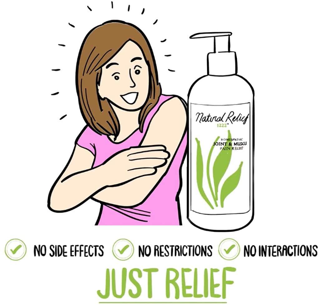 Ebanel Menthol Arnica Gel Pain Relief Cream with Hemp Oil, Emu Oil, MSM