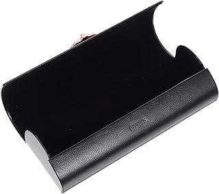 EXCEART Sunglasses Case- Goggles Case PU Eyewear Glasses Case Glasses Storage Box (Black)