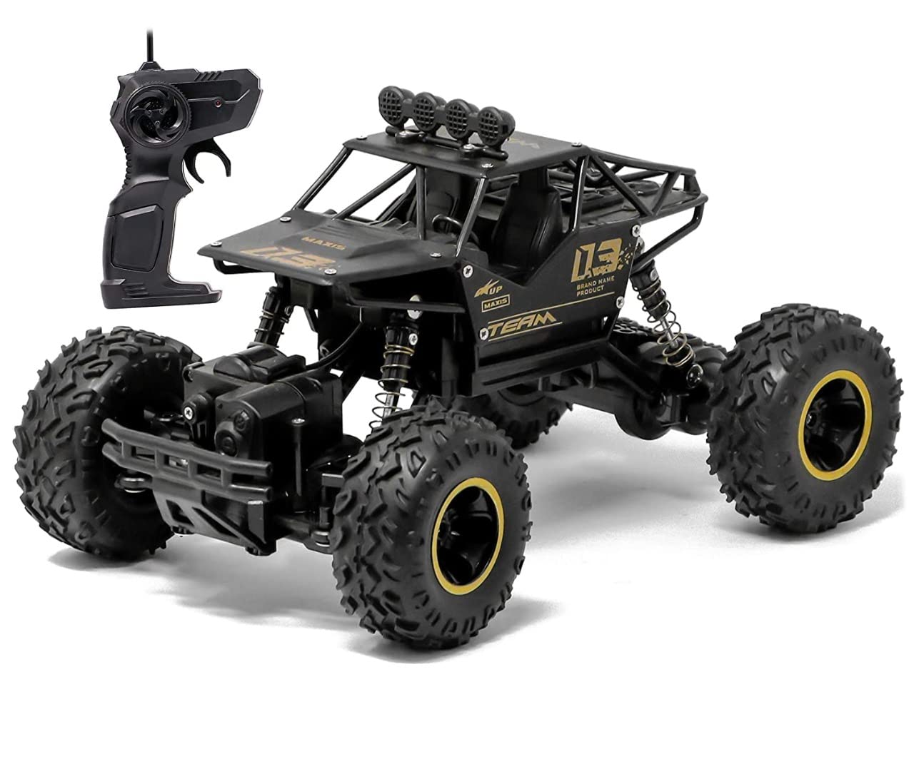 MBC RC Remote Control Rock Crawler Four Wheel Drive 116 Metal Alloy