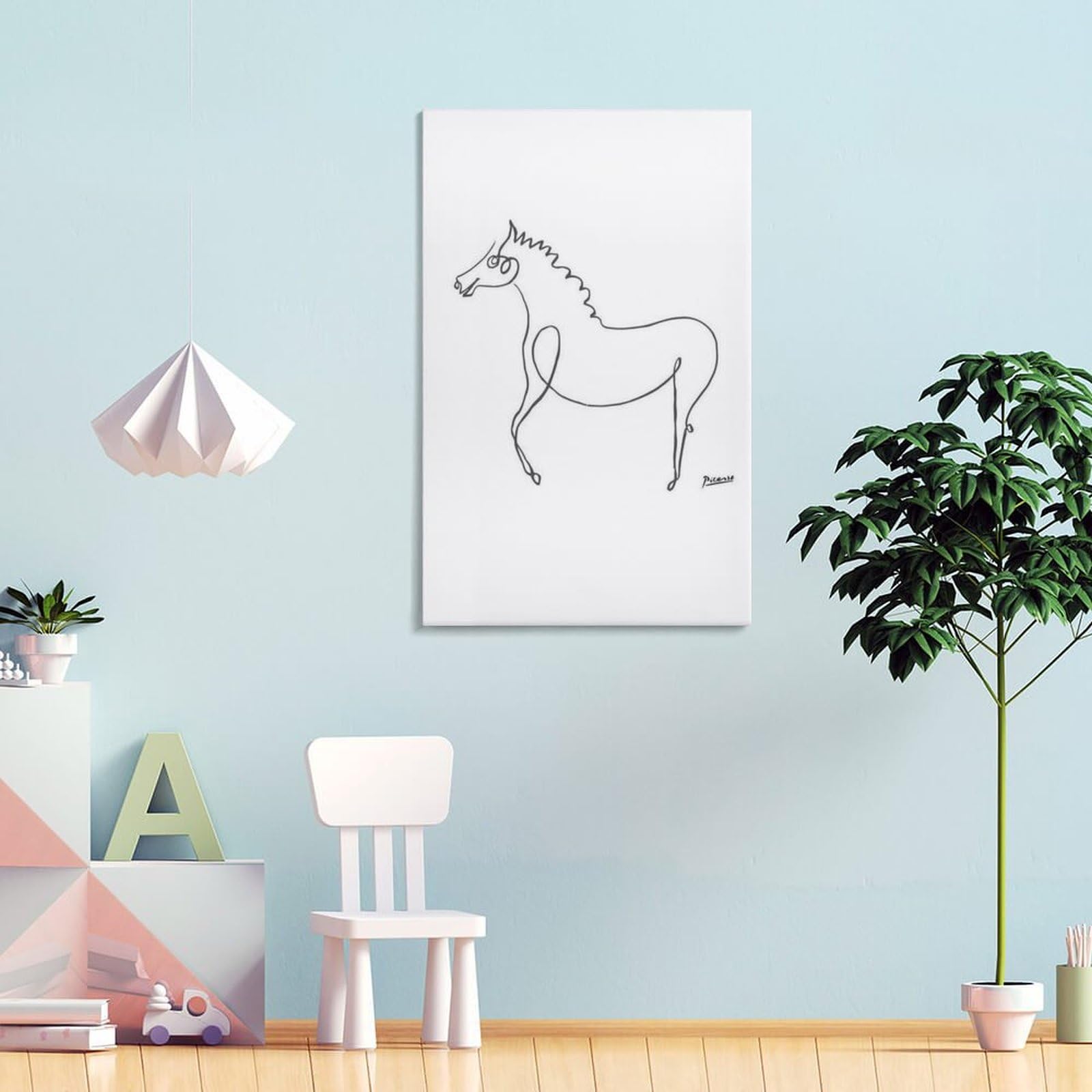 名画アートフレーム 子豚(Le petit cochon) パブロ・ピカソ(Pablo