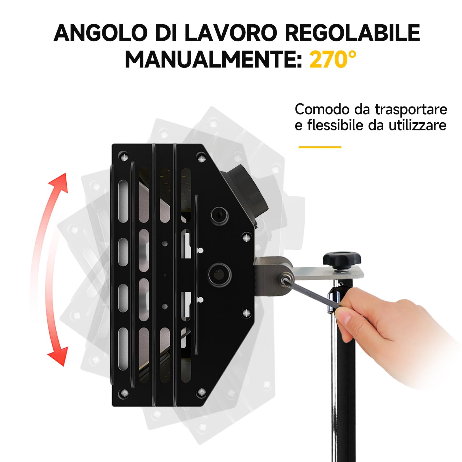 DATOUBOSS Lampada Infrarossi per Carrozzeria 2000W con Supporto e Timer 0-90 Min, Lampada riscaldante carrozzeria per Riparazioni Carrozzeria e Lavori di Verniciatura (650×500mm)