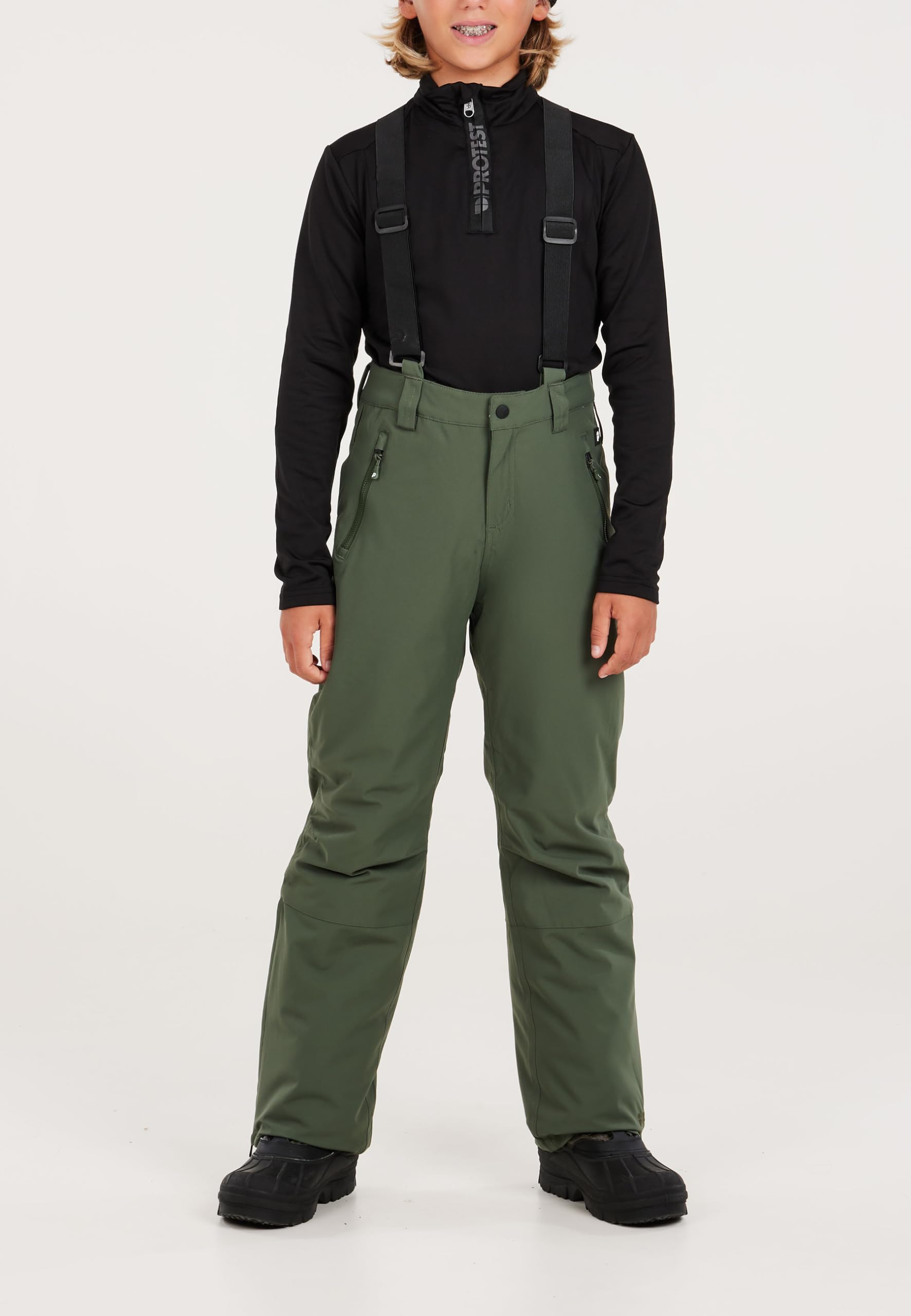 Protest Spiket Jr Snowpants Pantaloni da Ginnastica Bambini e Ragazzi