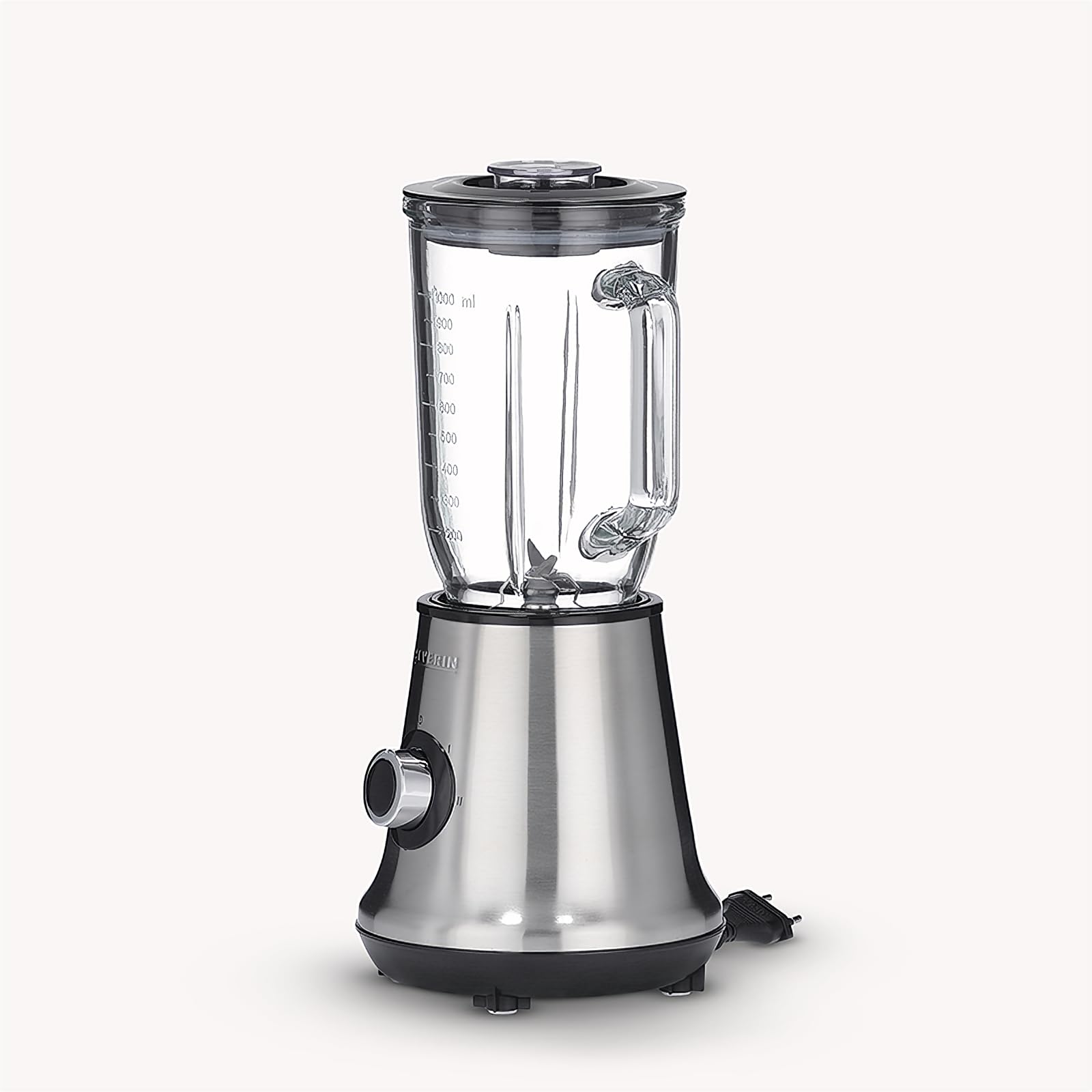 Severin Blender do dzbanka o mocy 550 W SM 3734, szczotkowana stal nierdzewna, czarny
