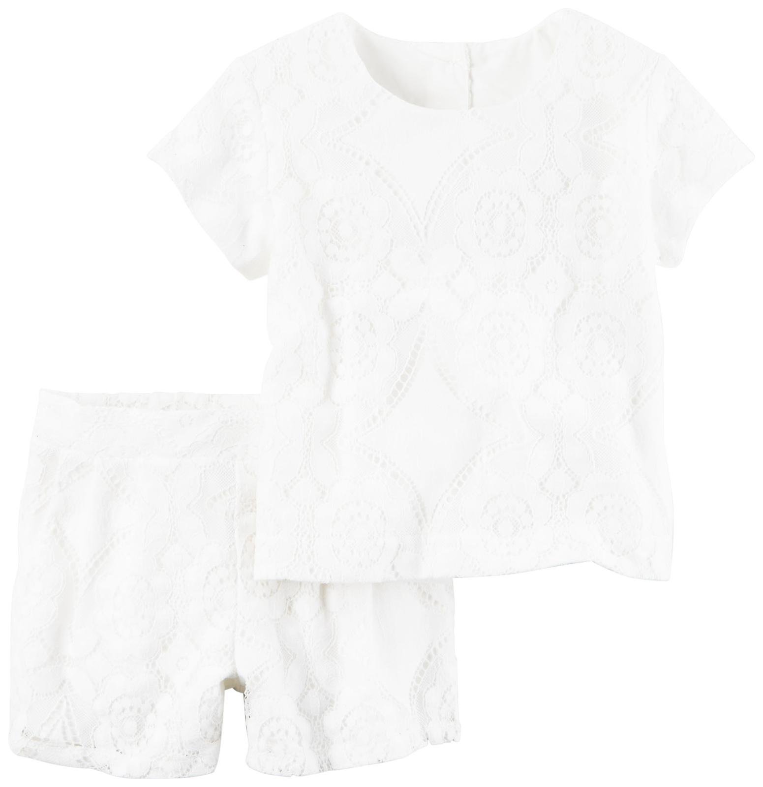 Conjunto de juego Carter's de 2 piezas para niña modelo 259g295 2